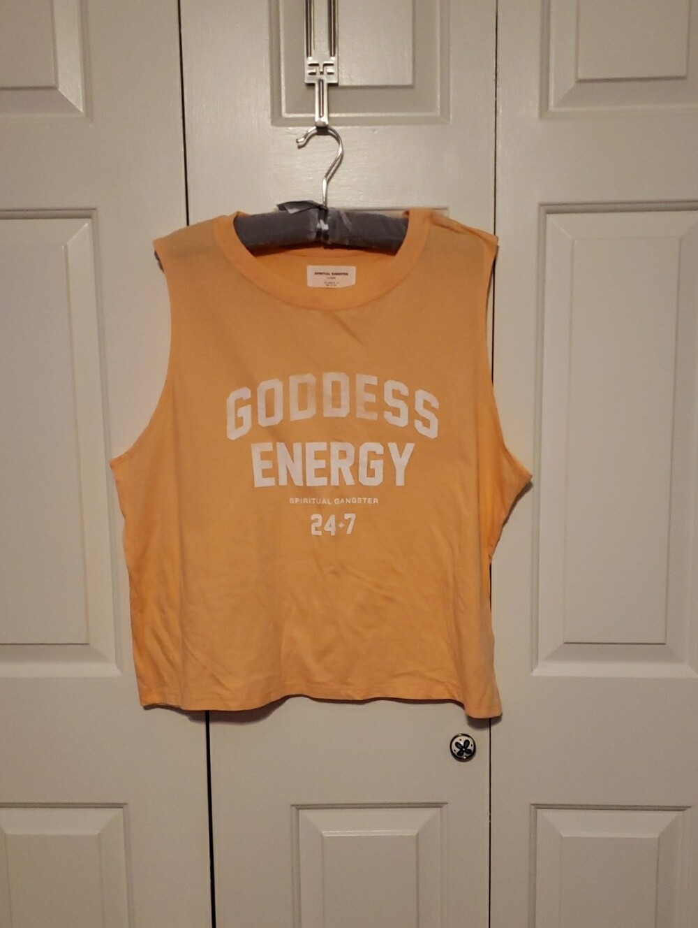 Spiritual Gangster 'GODDESS ENERGY' Muscle Tee